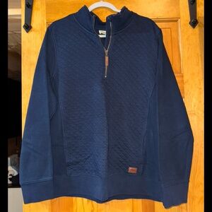 LLBean Quilted Quarter Zip